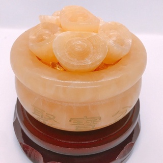 Bát tụ bảo đá ngọc hoàng long chiêu tài size 10 cm