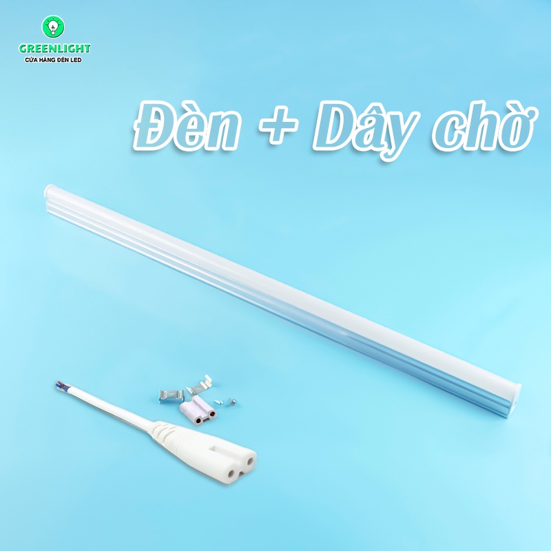 Đèn LED Quay Tiktok Tuýp T5 liền máng dài 1.2m 0.6m 0.9m hàng chuẩn L1 màu Hồng, Đỏ, Dương, Lá, Vàng decor chill phòng