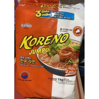 Mì koreno jumbo vị kim chi 1 kg