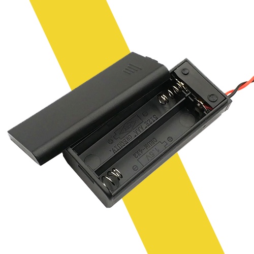 Đế pin AAA 2/3/4 Pin có nắp và công tắc