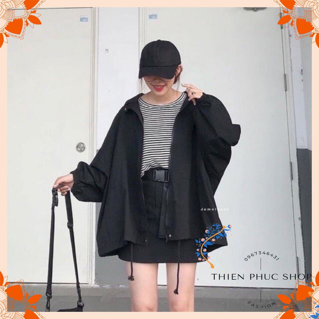 Áo khoác kaki nữ cánh dơi