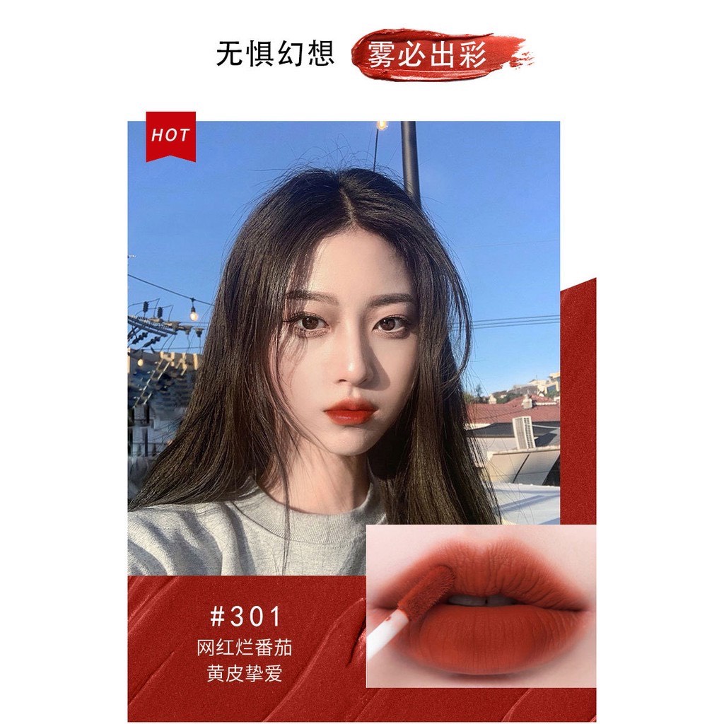 Son Môi Set 5 Son Kem Lì Lâu Trôi Siêu nóng Hàng Nội Địa Trung CỰC HÓT Bảo Hành 12 Tháng