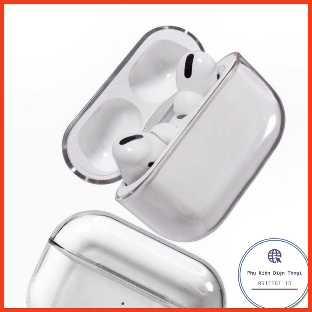 Case airpods pro ( airpod 3 ) 1 2  Vỏ bọc Clear silicon dẻo đựng tai nghe không dây trong suốt siêu đẹp