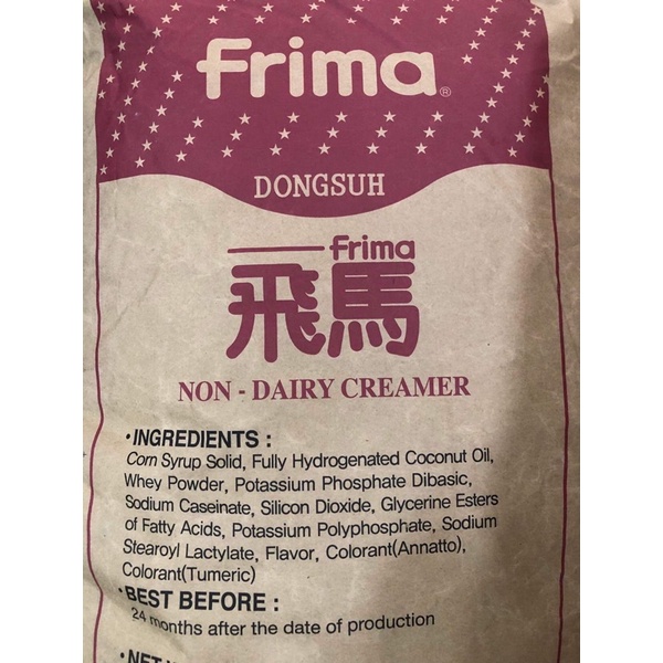Bột sữa béo Frima pha trà sữa túi 1kg