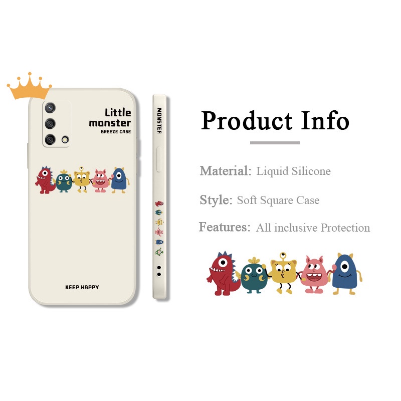 Ốp Điện Thoại Silicon Hình Quái Vật Cho Tecno ITEL A48 A56 A56Pro A56 Pro A58 ITEL P36 P36 Pro P36 lite ITEL P37 Vision2S ITEL Vision3 P38 S17