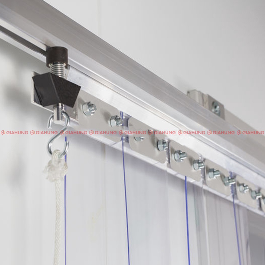 Phụ kiện rèm nhựa PVC thanh, bát treo chất liệu inox và sắt sơn tĩnh điện cao cấp - GIAHUNG