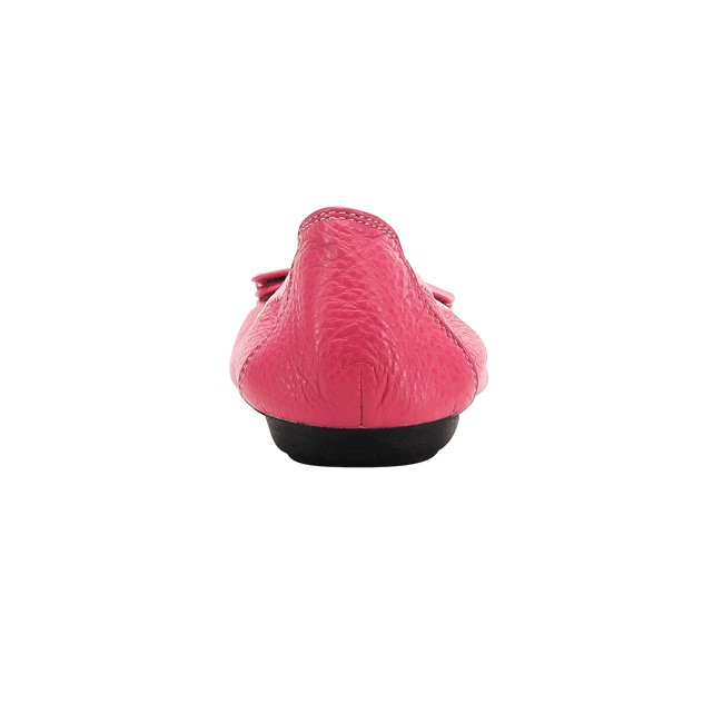 HP7912 - Giày nữ búp bê Huy Hoàng da bò màu hồng