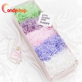 Combo 11 bịch giấy rơm trang trí hộp quà bởi candyshop88