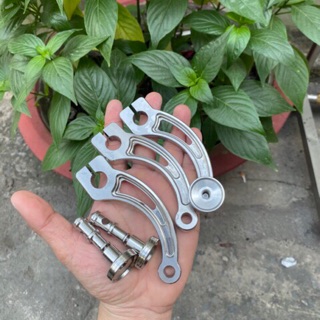càng thắng cong salara 304 gắn mọi loại xe bánh sau