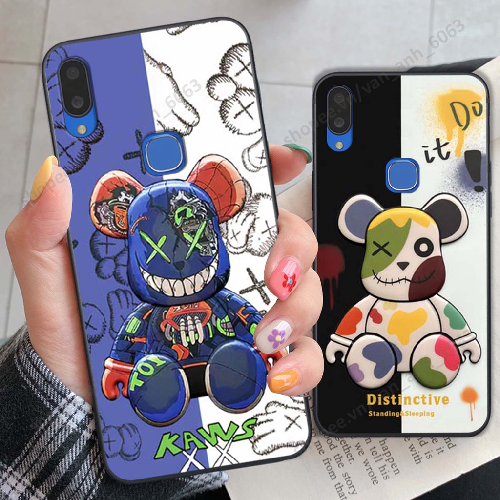 Ốp lưng Vivo V17 Pro hình kaws, bear brick, venom thời trang siêu ngầu