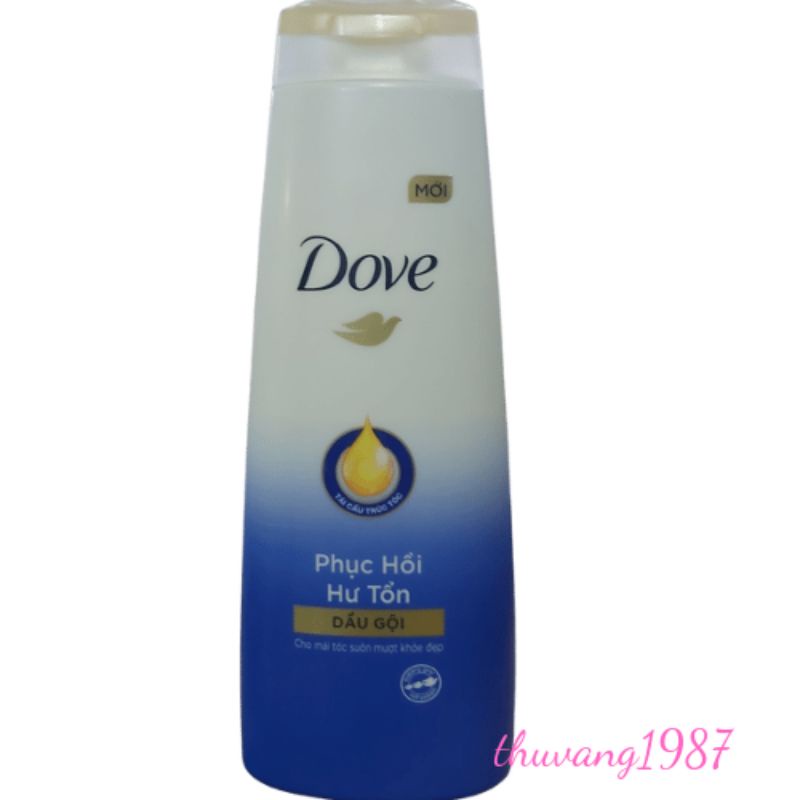 Dầu gội kem xả Dove phục hồi hư tổn 320g