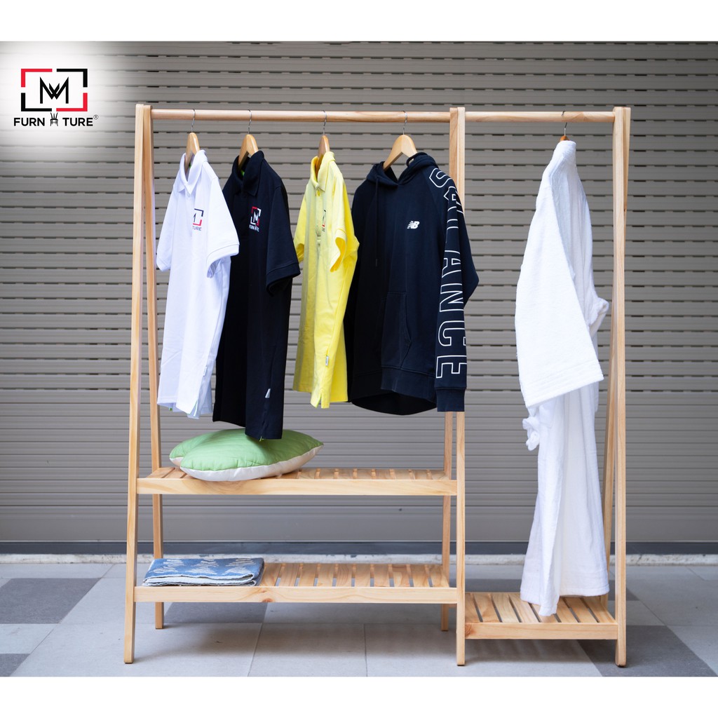 GIÁ TREO QUẦN ÁO ĐÔI HÀN QUỐC TIỆN LỢI 2 IN 1 -DOUBLE AHANGER | BigBuy360 - bigbuy360.vn