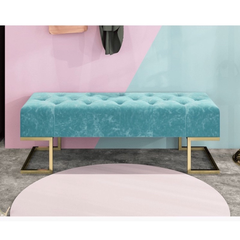 Ghế băng - sofa chờ - chân sắt loại 1m2