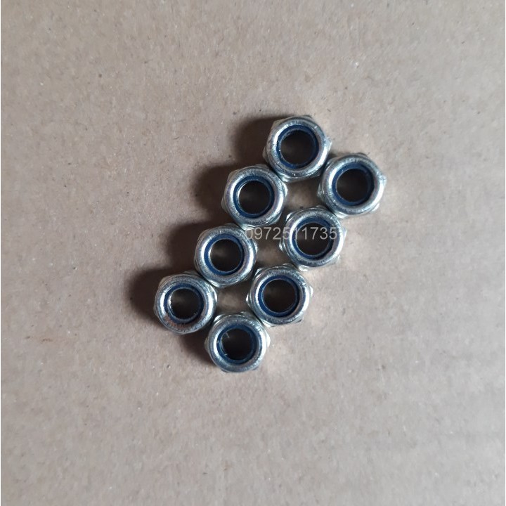 Tán keo, đai ốc hãm nhựa M6-M8