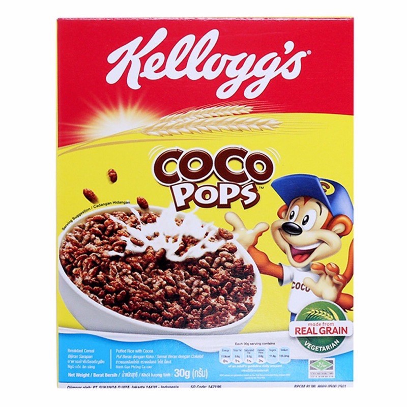 Ngũ cốc ăn sáng kellogg's 15/30g(BC)
