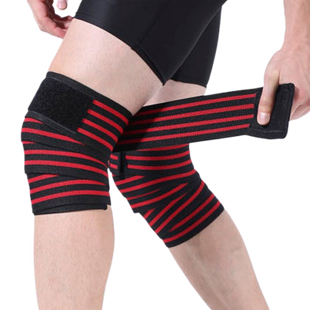 Đai Nén Bảo Vệ Đầu Gối Co Giãn Có Thể Điều Chỉnh Hỗ Trợ Luyện Tập Thể Hình