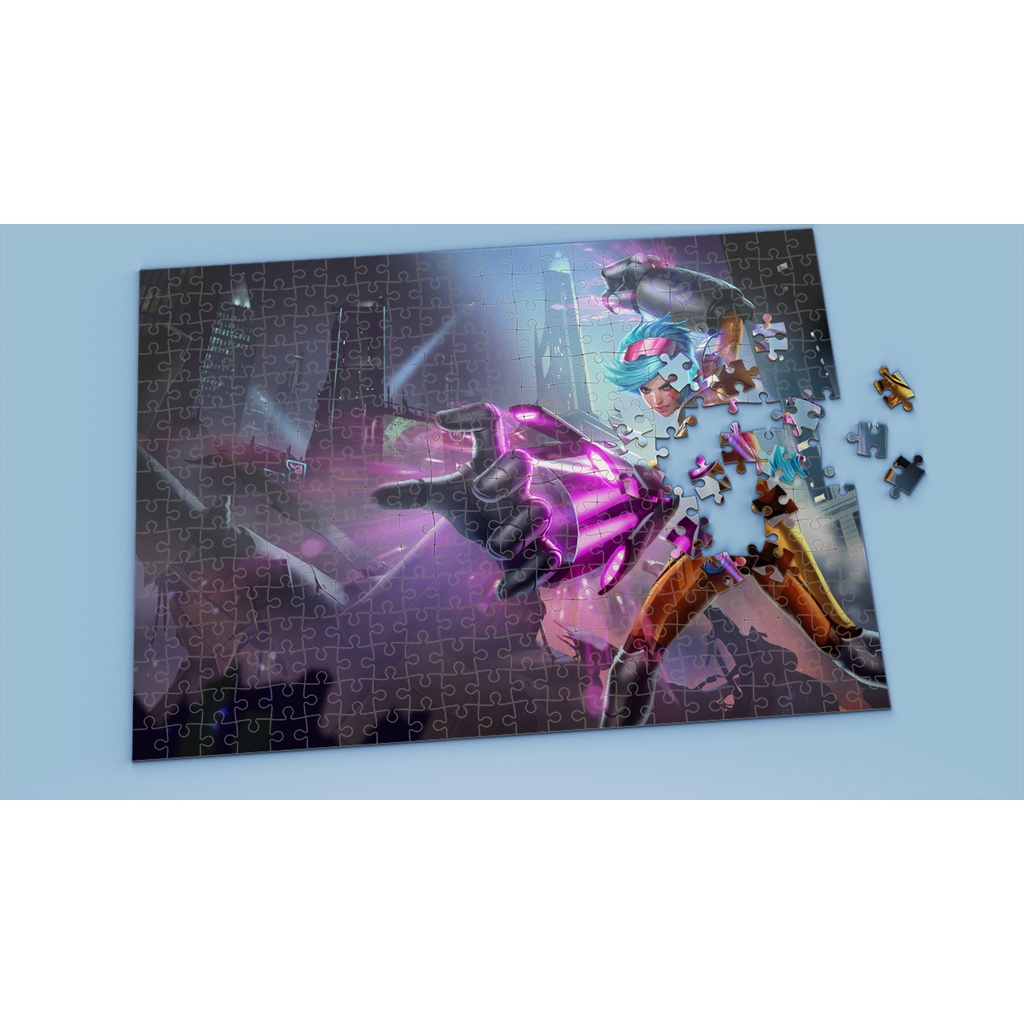 League of Legends Tranh ghép hình VL - Mẫu 1 - Nhận in theo yêu cầu