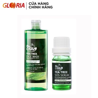 Combo dành cho da dầu mụn Farmasi (Gel Rửa Mặt 225ml & Serum Tea Tree 10ml)
