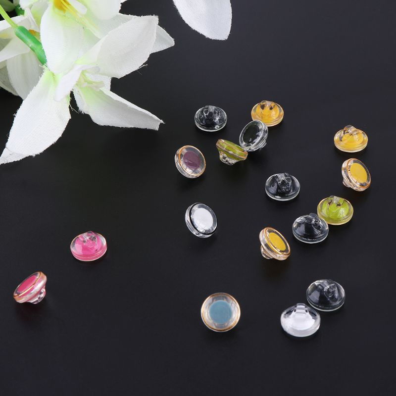 Bộ 70 Nút Mắt Nhựa Hình Gấu Nhồi Bông An Toàn