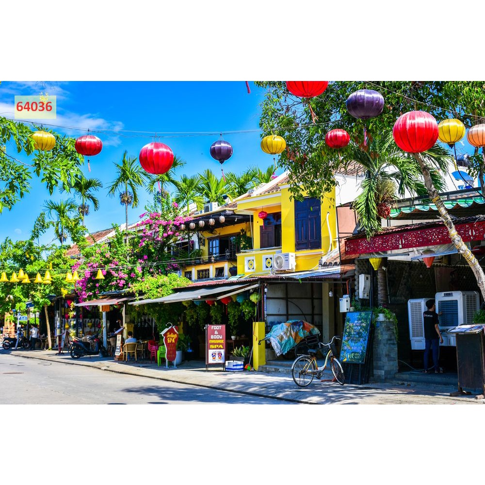 Tranh 3D phong cảnh cánh đồng hoa thơ mộng, bãi cỏ xanh bát ngát, cây thông đỏ siêu hot hit hiện nay