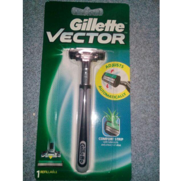 1bàn cạo gillette vector