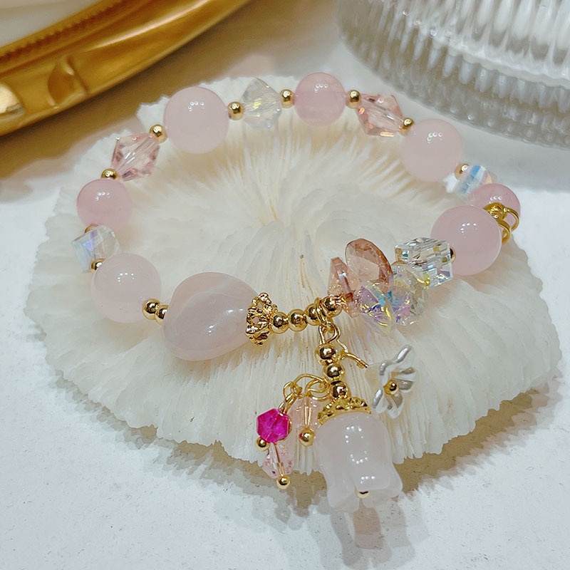 Vòng Đeo Tay Đính Đá Pha Lê Phong Cách Bohemian Dành Cho Nữ
