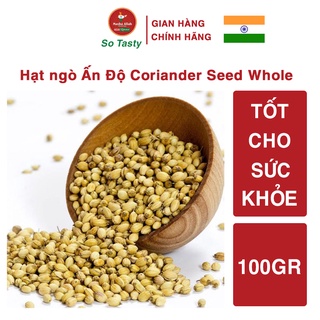 Hạt ngò ấn độ coriander seed whole 100gr tốt cho sức khỏe - so tasty