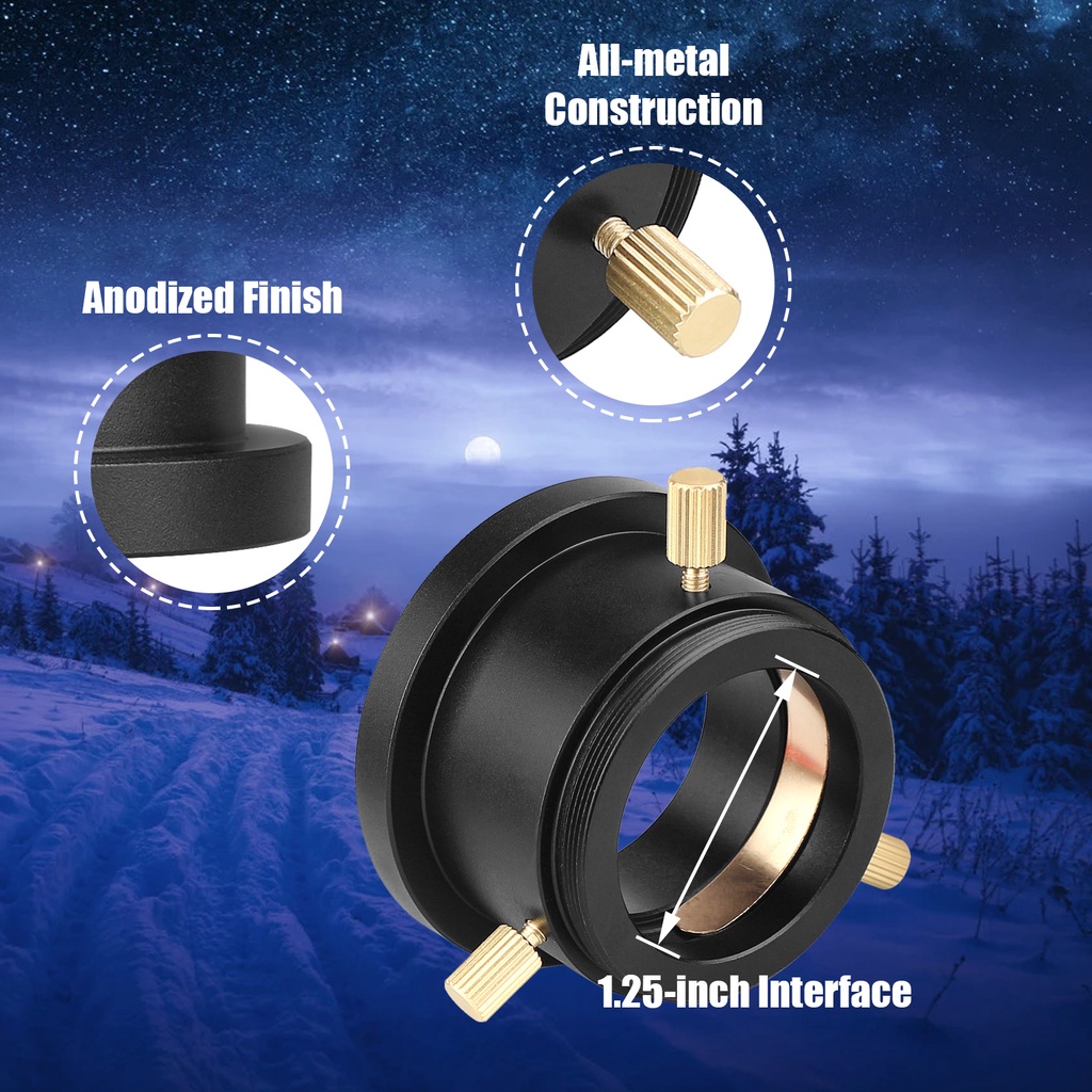 Khớp chuyển đổi ống kính SVBONY SA404 M48 sang M42 1.25 inch thích hợp cho máy ảnh SLR SV41