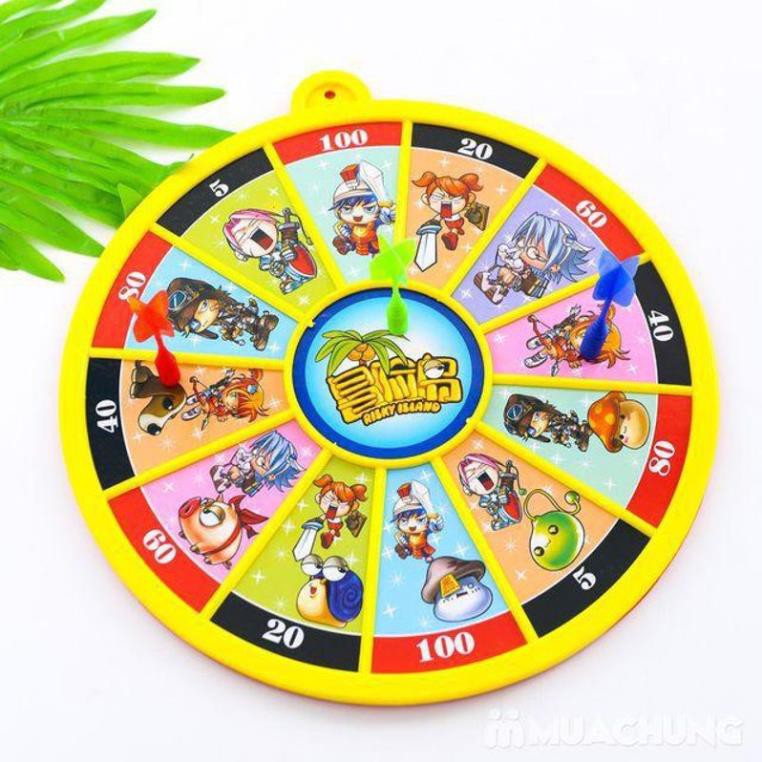 Bộ phi tiêu nam châm 2 mặt bằng nhựa