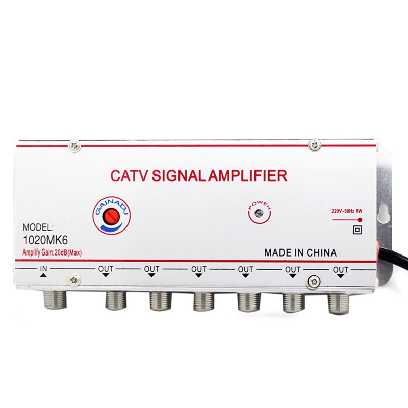 Ăng Ten Khuếch Đại Tín Hiệu CATV TV 6 Chiều 1 Chất Lượng Cao