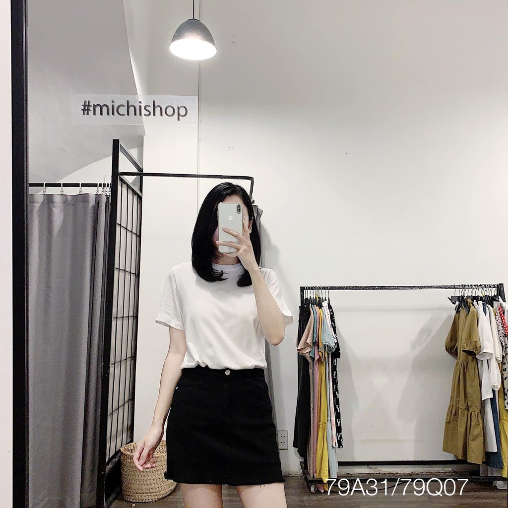 Quần váy denim CT tua gấu-79Q07