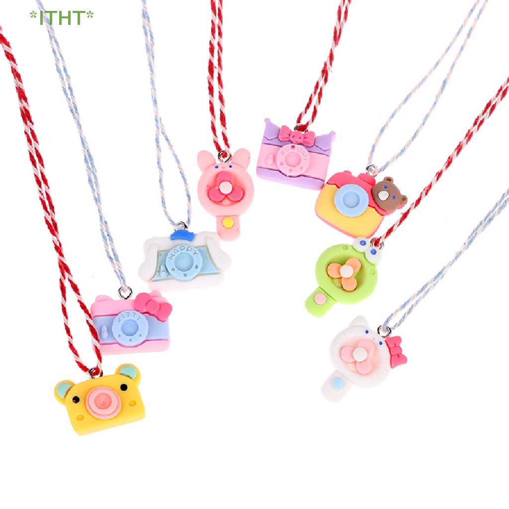 Quạt Máy Ảnh Treo Cổ Trang Trí Nhà Búp Bê Tỉ Lệ 1: 12 Mới