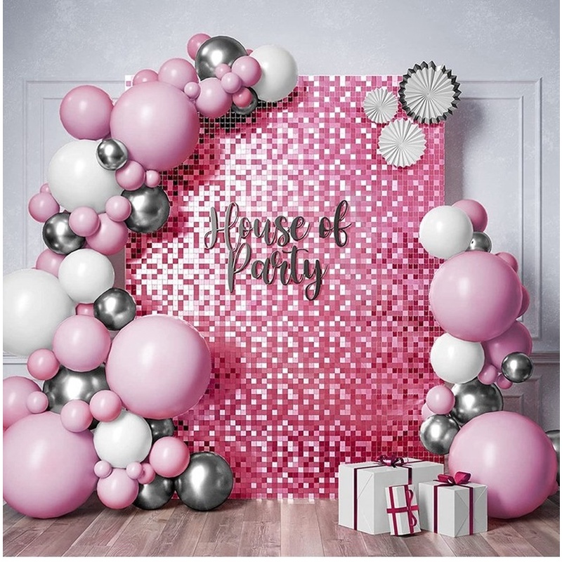 Rèm Lá Kim Tuyến Lấp Lánh Độc Đáo Trang Trí Tiệc Sinh Nhật/ Tiệc Cưới