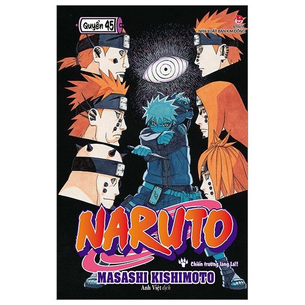 Sách - Naruto - Tập 45 - Chiến Trường Làng Lá!! - Tái Bản 2022 - 8935244866506