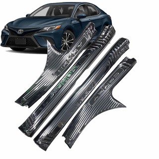 Bộ ốp bậc cửa Toyota Camry 2019-2020 mẫu Titan