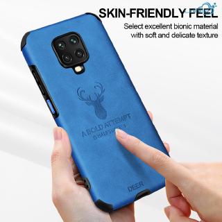 Ốp điện thoại da họa tiết nai chống rơi vỡ cho Huawei Mate 20 20Pro 30 30Pro Nova 3 3i 4 5 5i 5iPro