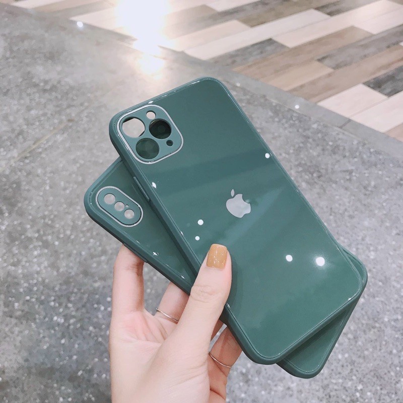 Ốp lưng iphone mặt kính cường lực 2 5/5s/6/6plus/6s/6splus/7/7plus/8/8plus/x/xr/xs/11/12/pro/max/plus/promax | BigBuy360 - bigbuy360.vn