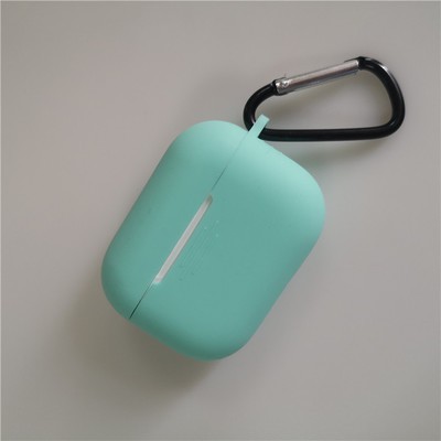 Vỏ Bảo Vệ Hộp Sạc Tai Nghe AirPods Pro 3 2 1 Chất Liệu TPU Mềm Nhám Chống Sốc Có Móc Treo