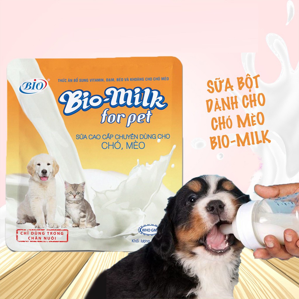 Sữa chuyên dụng dành chó mèo Bio-milk gói 100gr