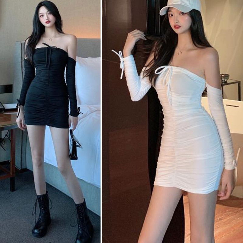 Đầm trễ vai kiểu dáng quyến rũ sành điệu cho nữ