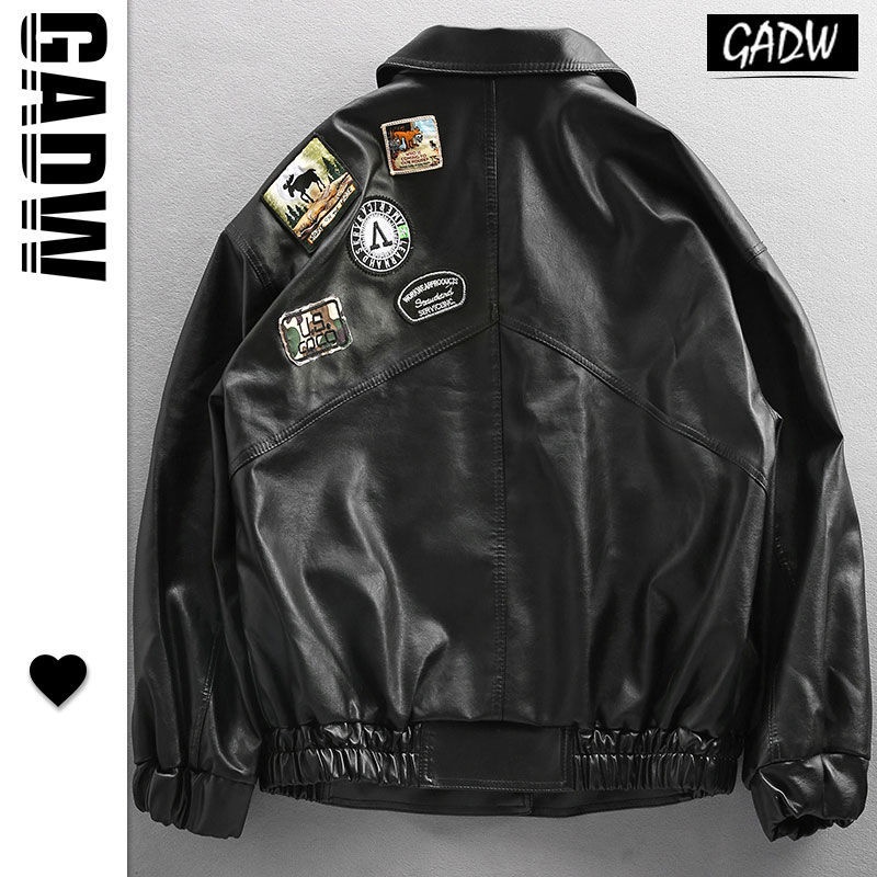 Áo Khoác Da PU Thời Trang Âu Mỹ Cá Tính Cho Nam Nữ 2022