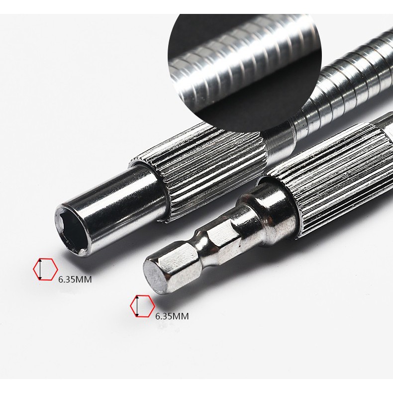 Thanh Chuyển Hướng Khoan Bắt Vít Kim Loại Dài 150mm