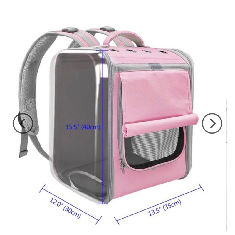 Balô vuông cho bé chó mèo 10kg