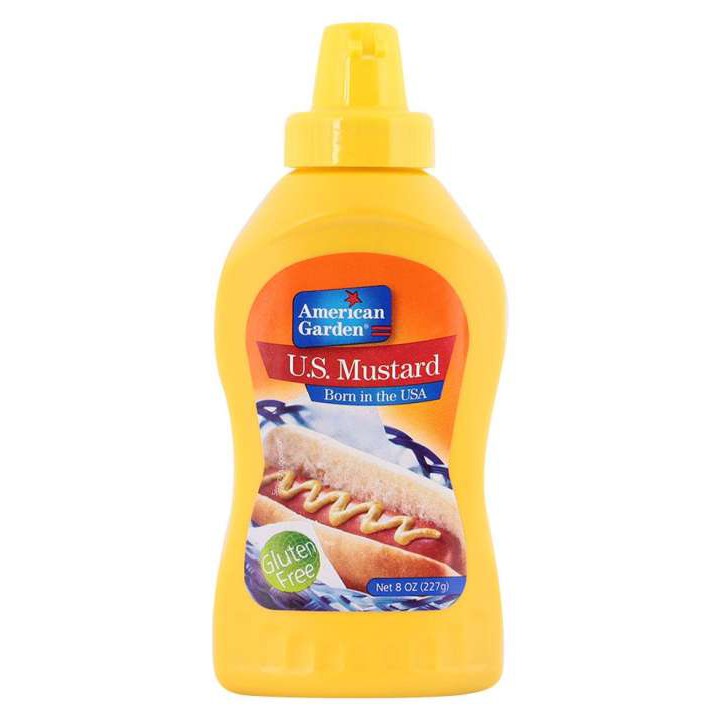 Mù Tạt Vàng USA AMERICAN GARDEN Yellow Mustard 227g hàng GIÁ TỐT, CHÍNH HÃNG | MOONMILK_VN