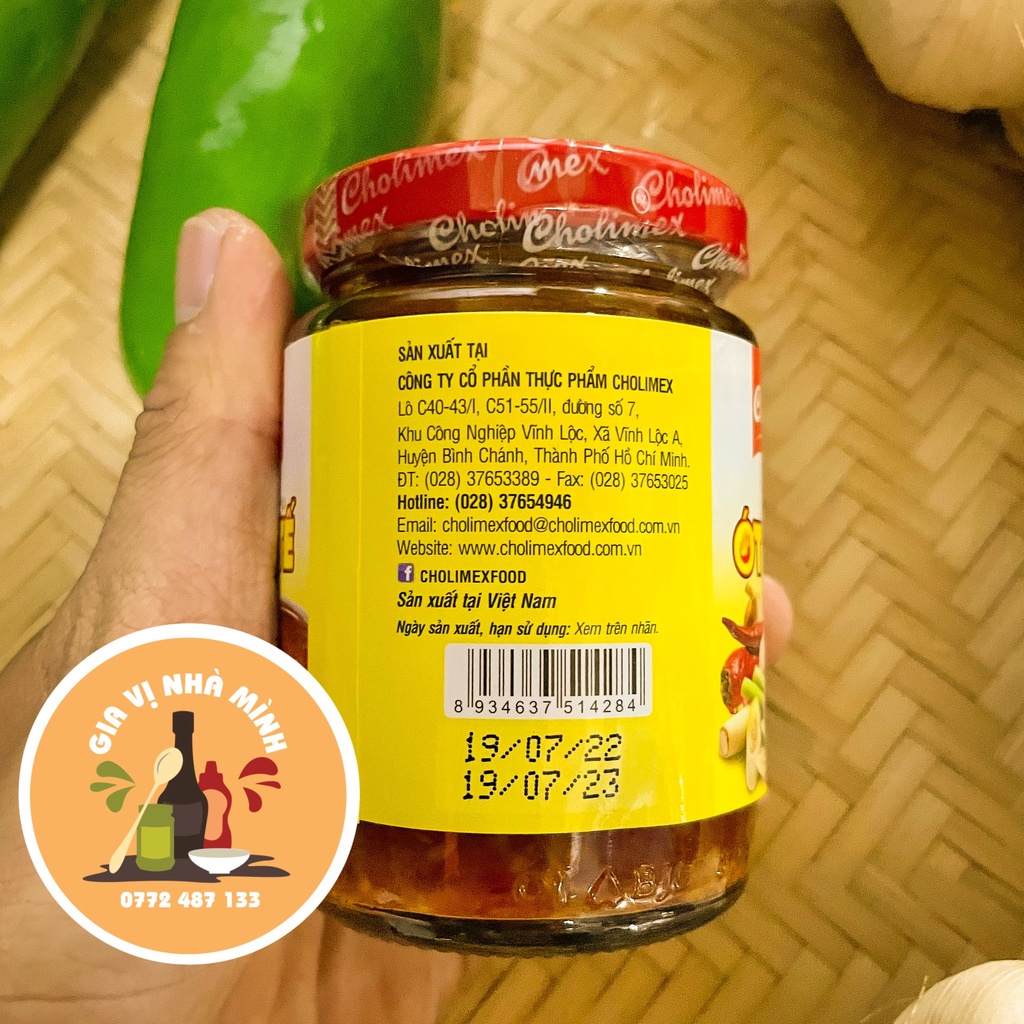 ỚT SA TẾ CHOLIMEX - HỦ 150GR