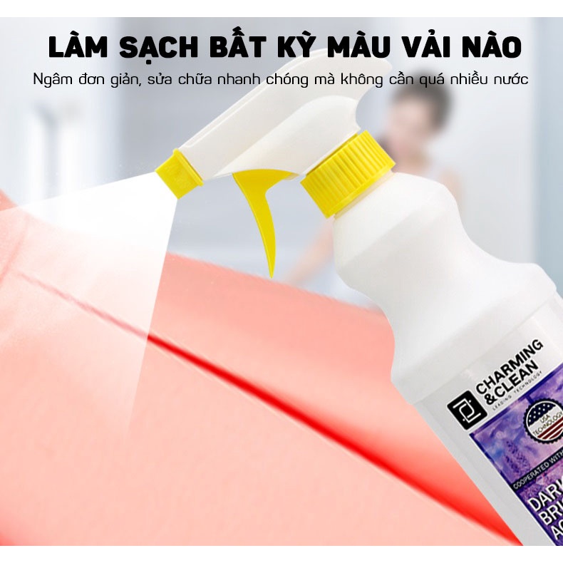 Dung Dịch Phục Hồi Và Chống Phai Màu Quần Áo Cao Cấp 500ML