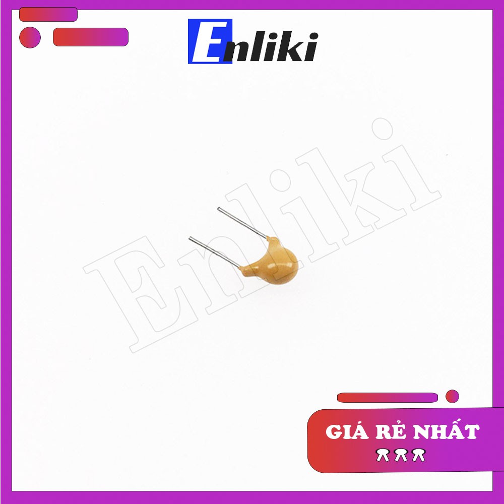 5 Chiếc Tụ Gốm Vàng 0.1uF 50V 104