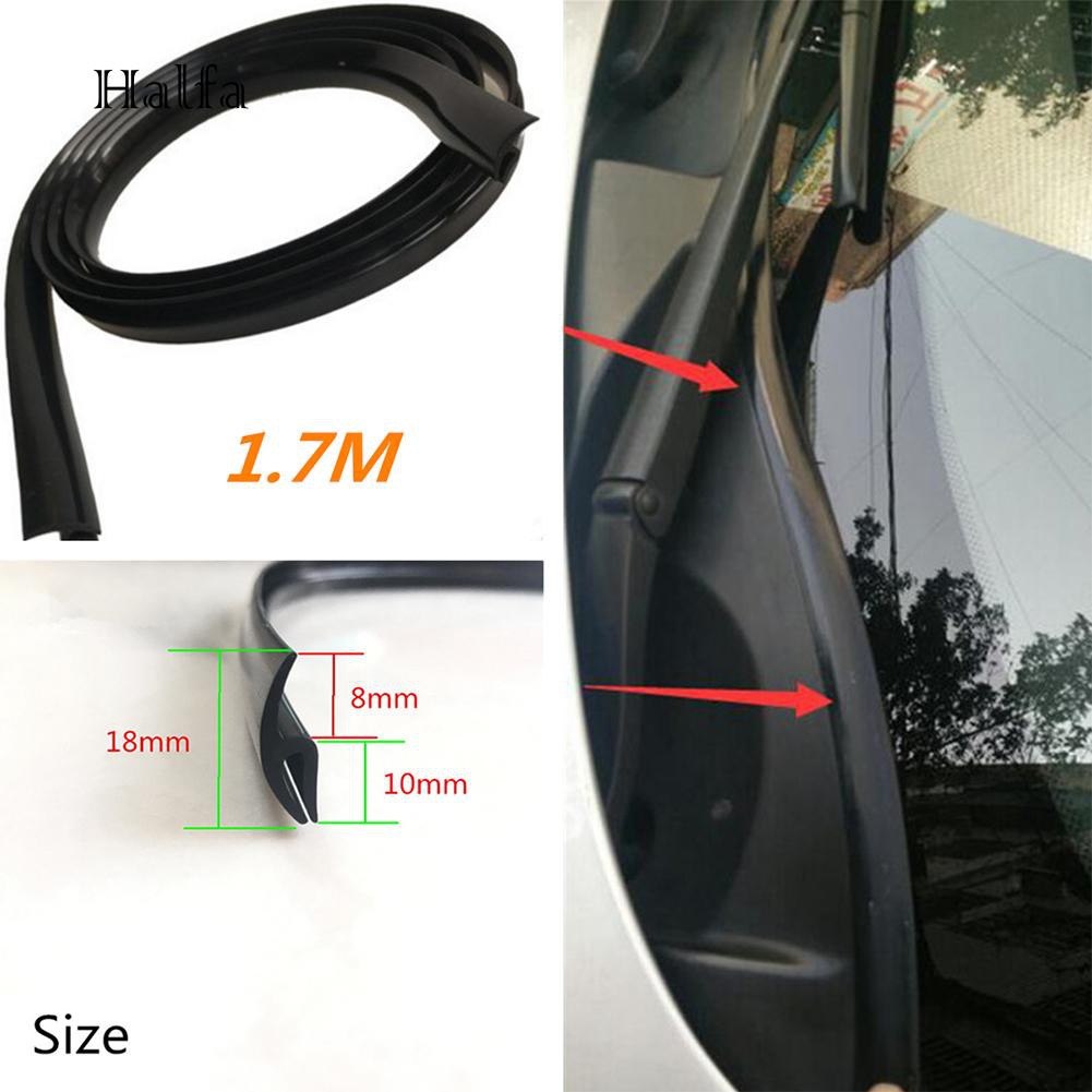Bộ Dụng Cụ In Hình HL HL HL☆Dây Cao Su Viền Kính Chắn Gió Xe Hơi 1.7M