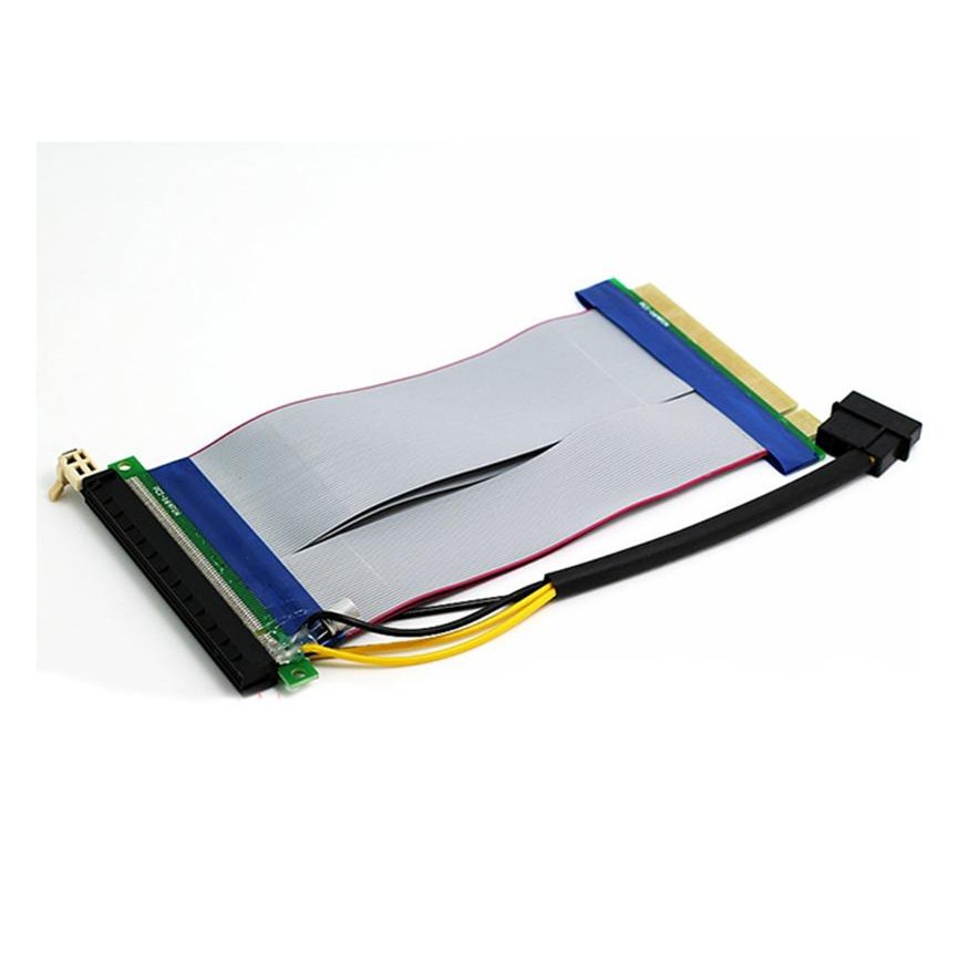 Cáp nối dài PCI-E x16 dài 20cm có cấp nguồn gắn cho card màn hình, card đồ hoạ