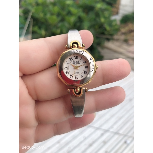 còng đồng hồ nữ hiệu anne klein swiss quartz